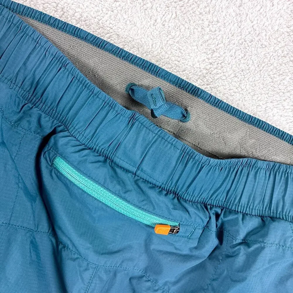 Stio Shorts Mens M Blue Bounder Nylon Lined Performance Stretch Running Workout